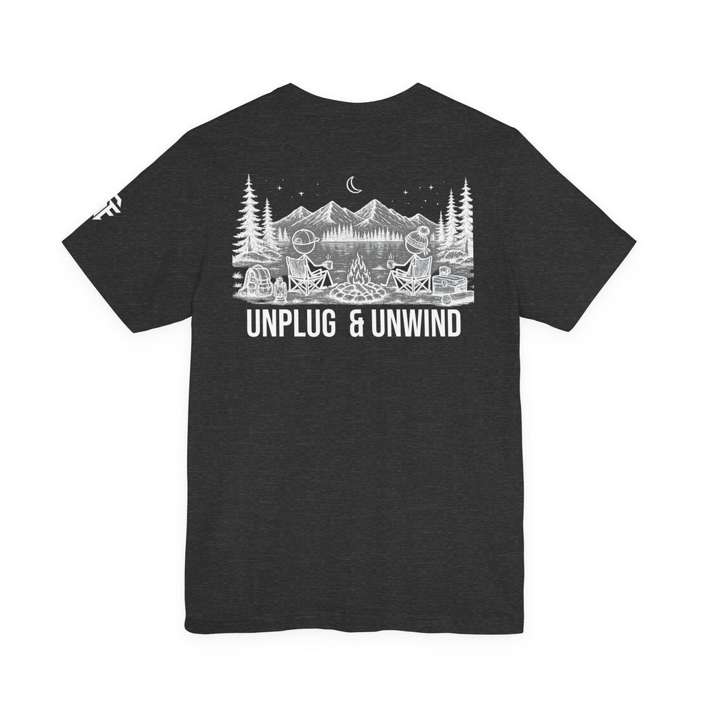Adventure Canoe T-Shirt — Mountain Lake Camping Graphic Tee