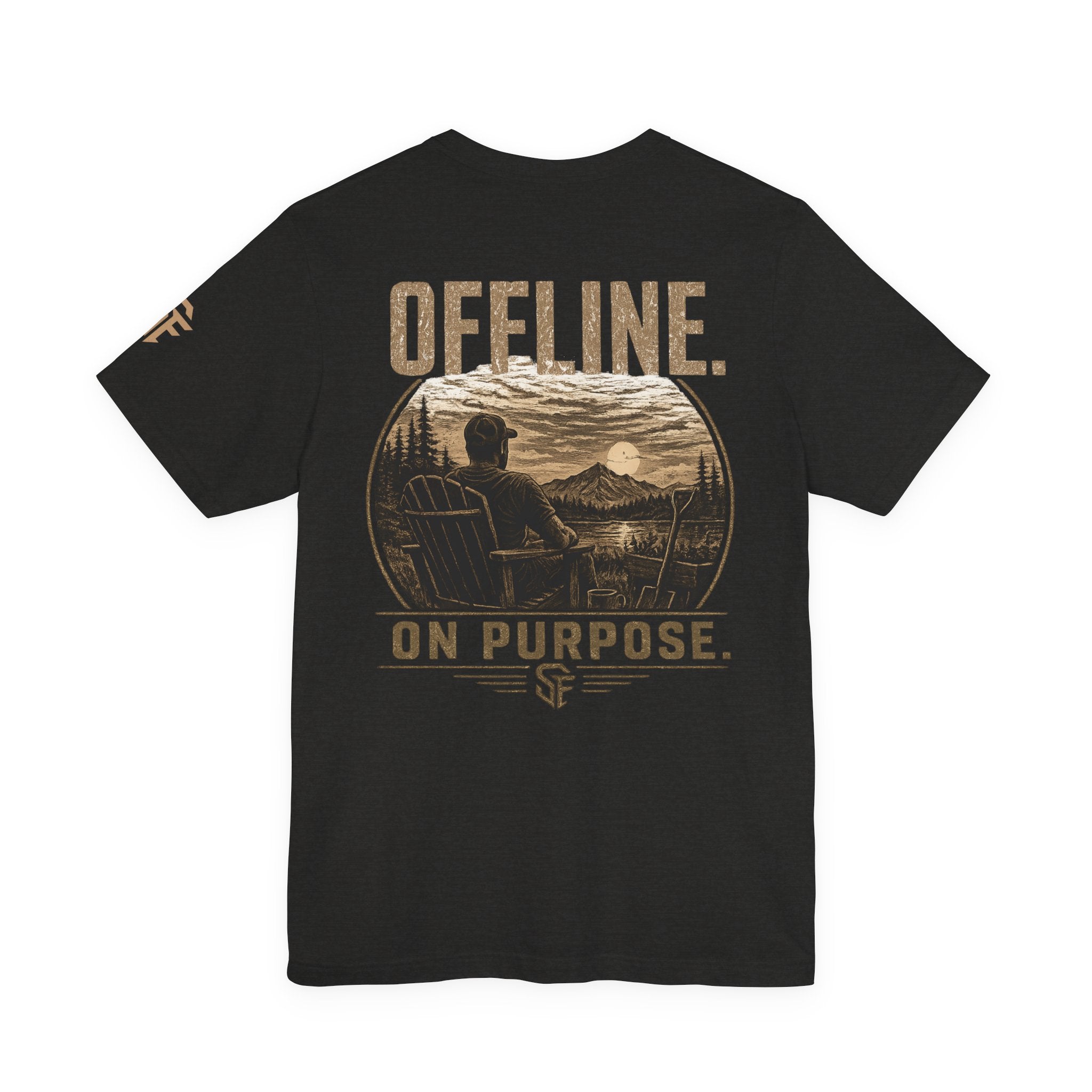 Offline On Purpose T-Shirt – Adventure Graphic Tee