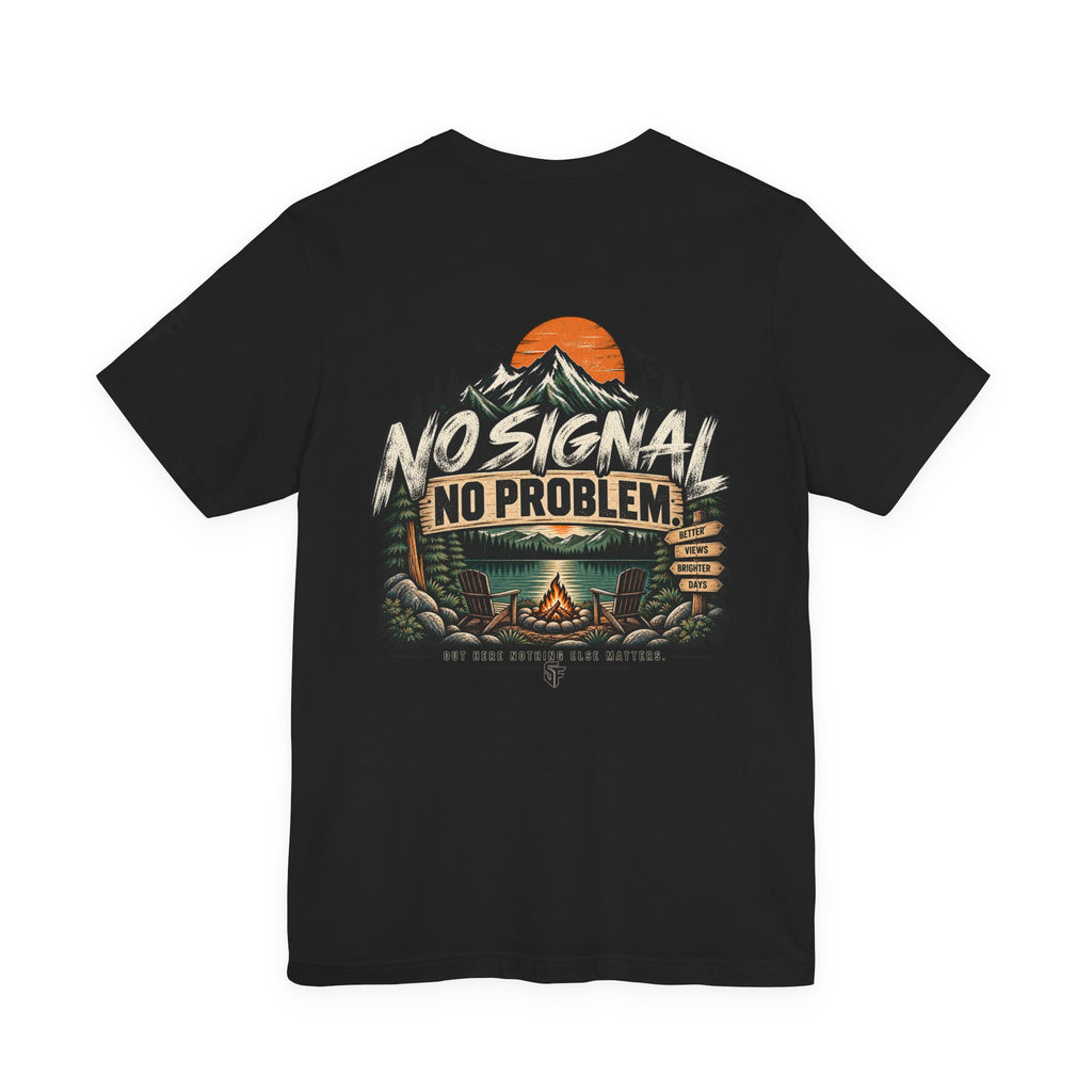 No Signal, No Problem Outdoor Adventure Tee