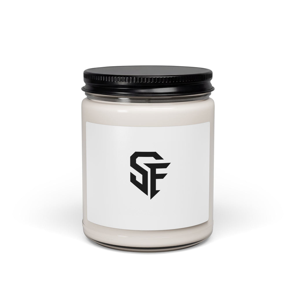 SF Monogram Soy Candle — 9oz Scented Jar