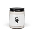 SF Monogram Soy Candle — 9oz Scented Jar