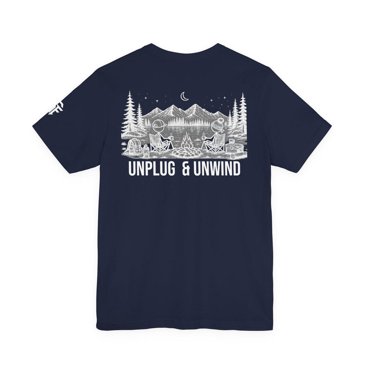 Unplug & Unwind Camping T-Shirt