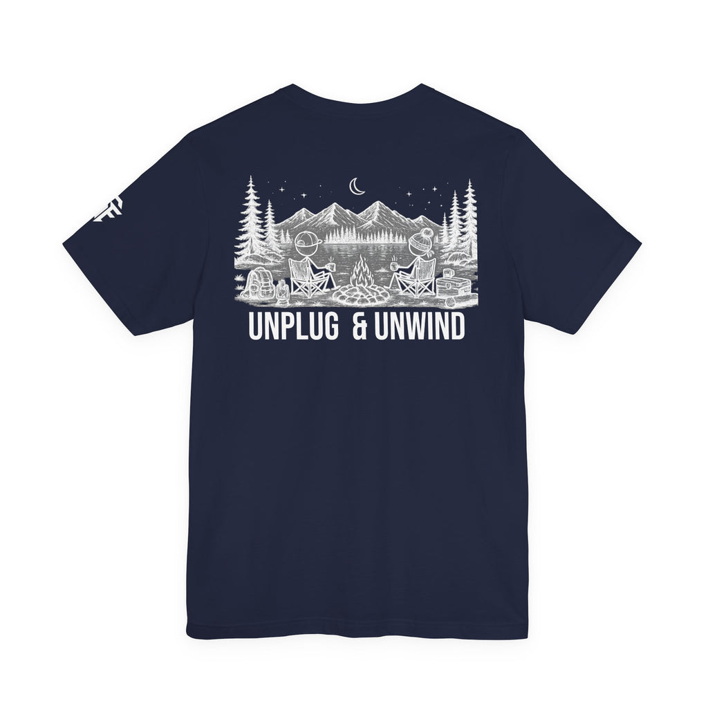 Adventure Canoe T-Shirt — Mountain Lake Camping Graphic Tee