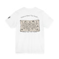 T-Shirt — 'Peace Was The Goal, Chaos Was The Route' Vintage Map Graphic Tee