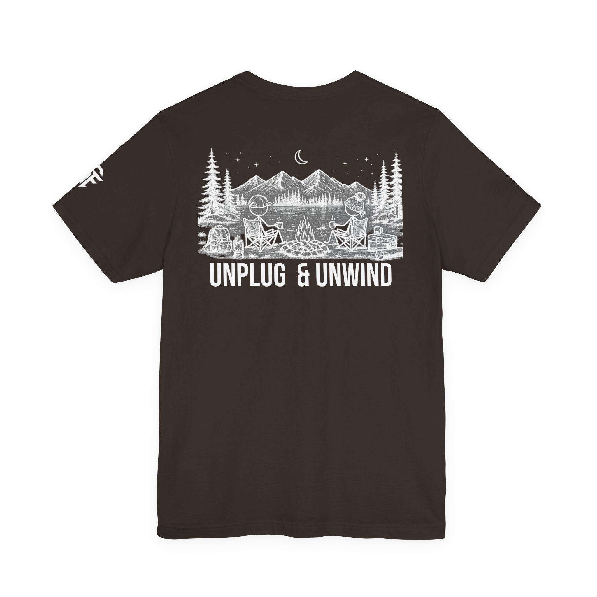 Adventure Canoe T-Shirt — Mountain Lake Camping Graphic Tee