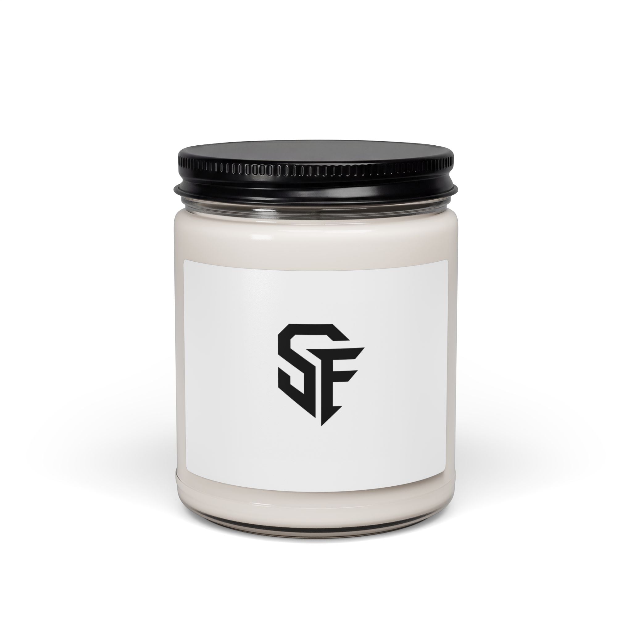 SF Monogram Soy Candle — 9oz Scented Jar