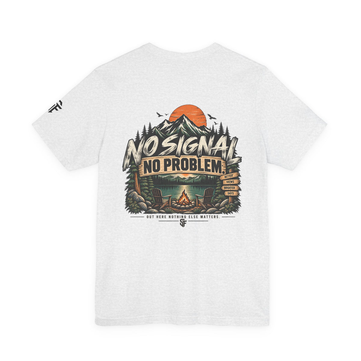 No Signal, No Problem Outdoor Adventure Tee
