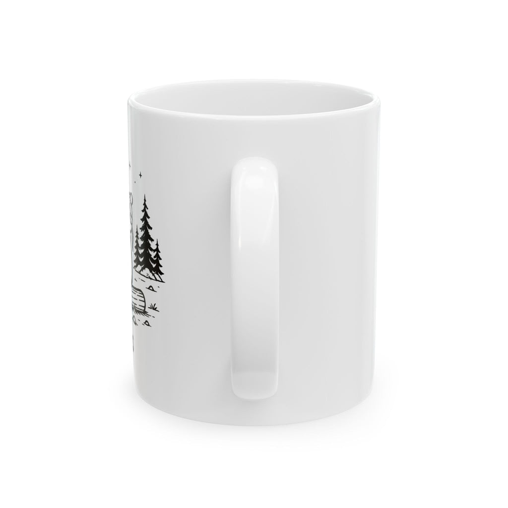 Camping Mug - "Making Memories" Ceramic Coffee Cup (11oz & 15oz)