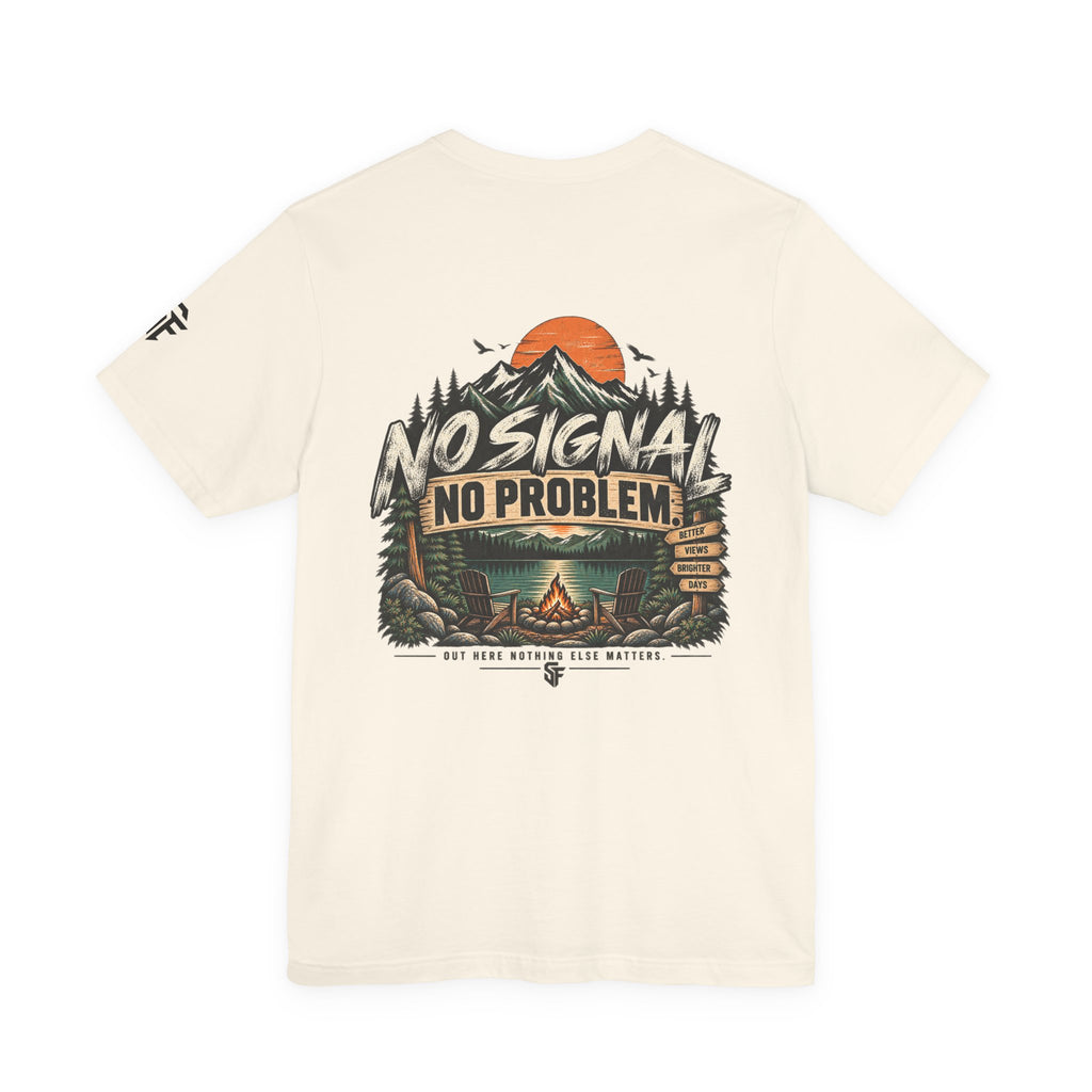 No Signal, No Problem Outdoor Adventure Tee